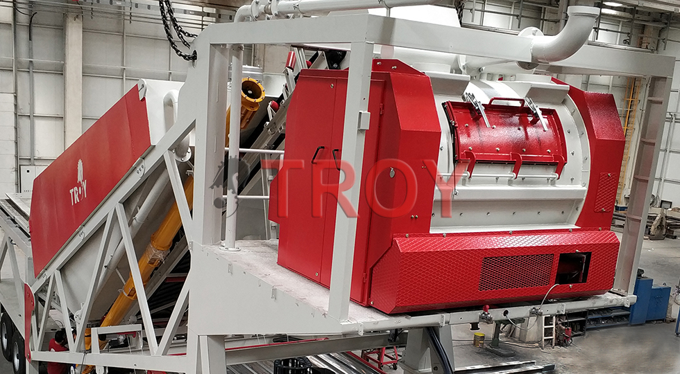 Single Shaft Mikser Troy Makine