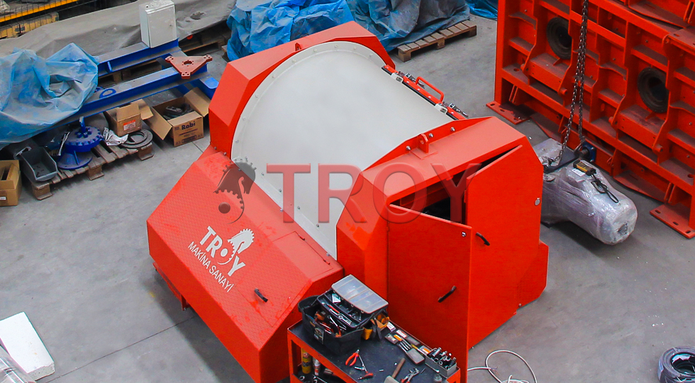 Single Shaft Mikser Troy Makine