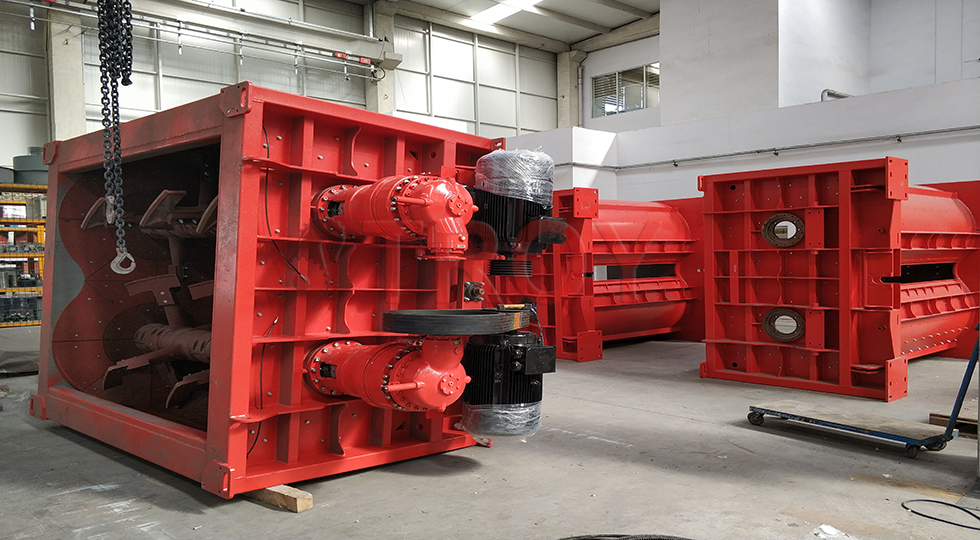 Twin Shaft Mikser Troy Makine