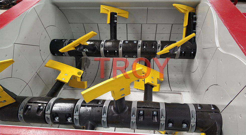 Twin Shaft Mikser Troy Makine