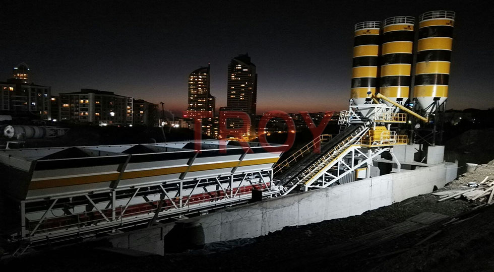 Beton Santrali Mobil Yüksek Kapasite Serisi Troy Makina