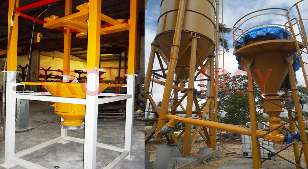 Big Bag Patlatma Ekipmanı Silo